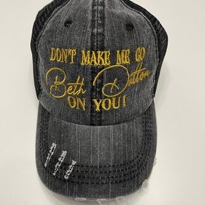 Yellowstone inspired cap